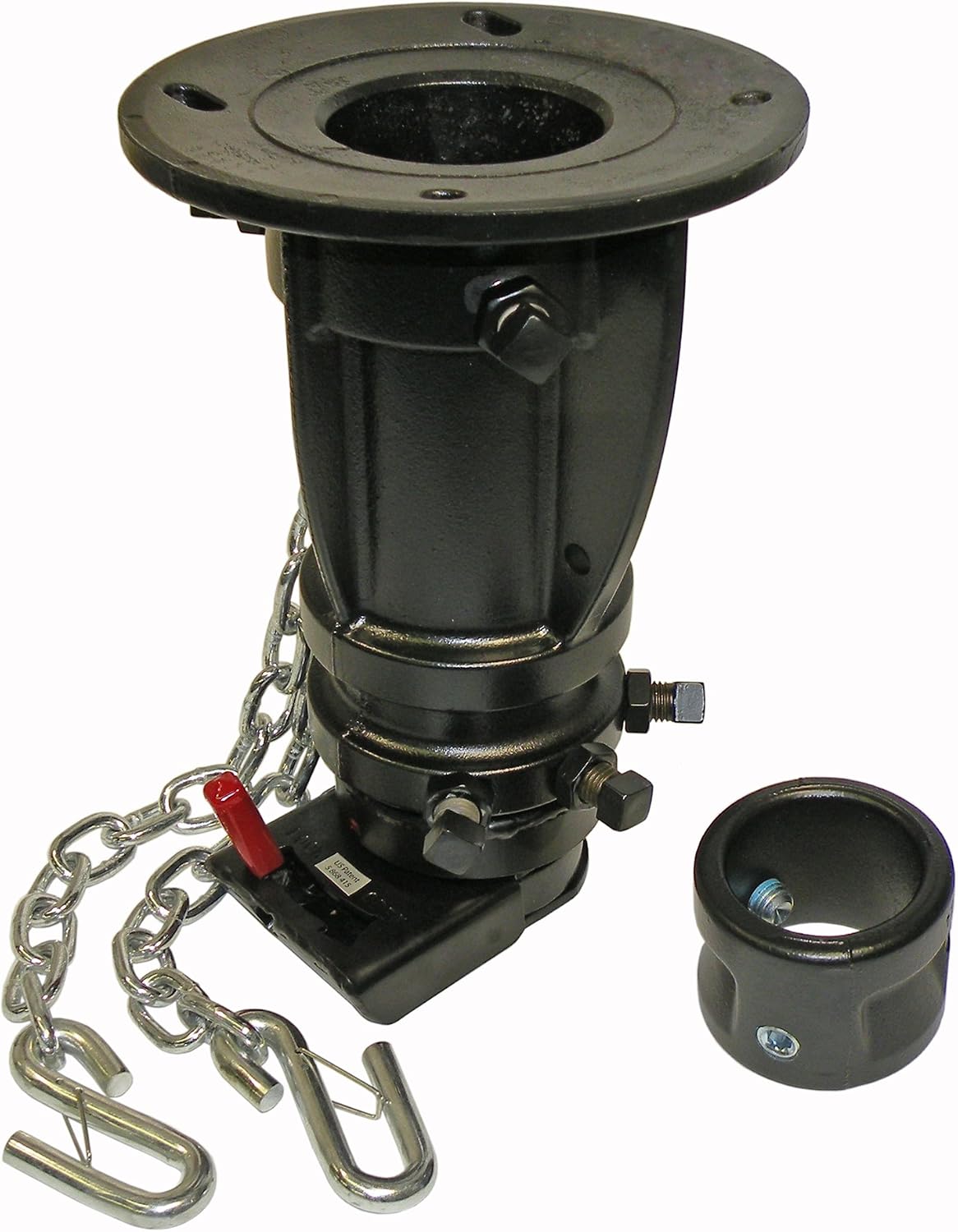 12″ to 16″ Adjustable height Convert-a-ball Fifth Wheel to Gooseneck Cushioned Trailer Hitch Adapter / Converter