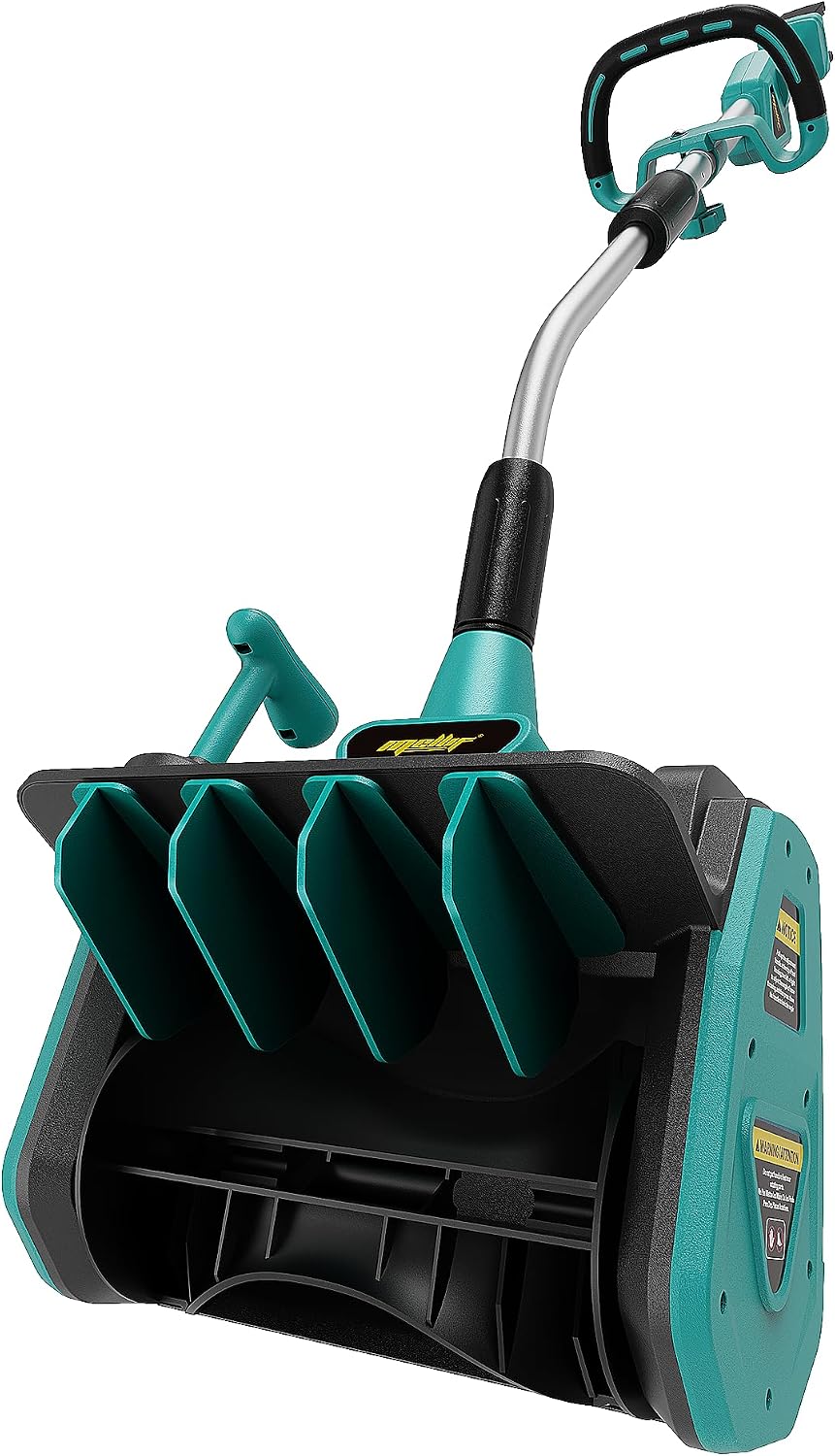 36V Cordless Snow Shovel Compatible with Makita 18V Battery (Tool Only) with 13.2″ in. Width 8″ in. Depth, 26.5′ ft Throwing Distancec