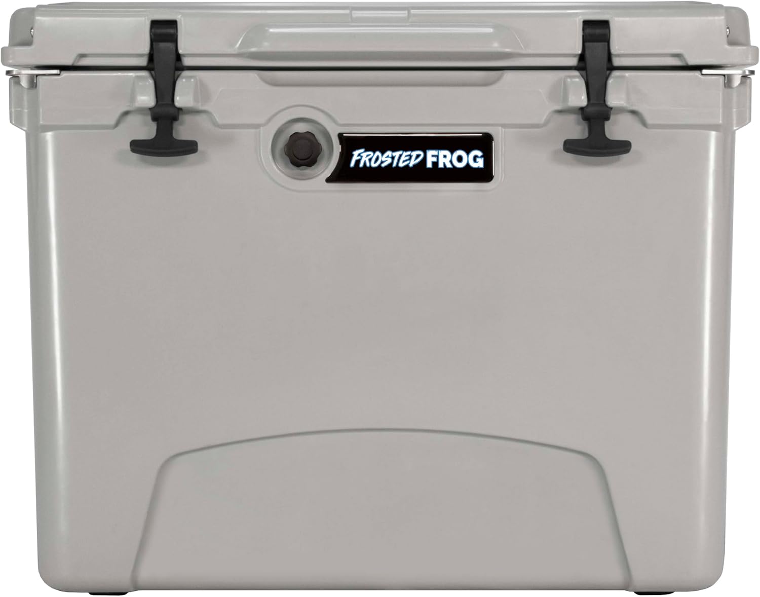 60 Quart Ice Chest Heavy Duty High Performance Roto-Molded Commercial Grade Insulated Cooler with Telescoping Handle and Wheels – Gray