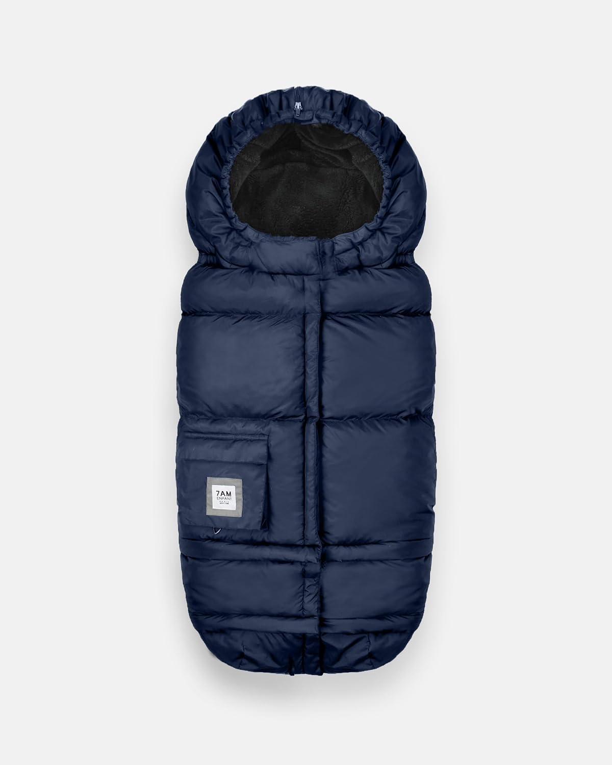 7 A.M. Enfant B212 Evolution Stroller Blanket, Navy Plush (6M – 4T)