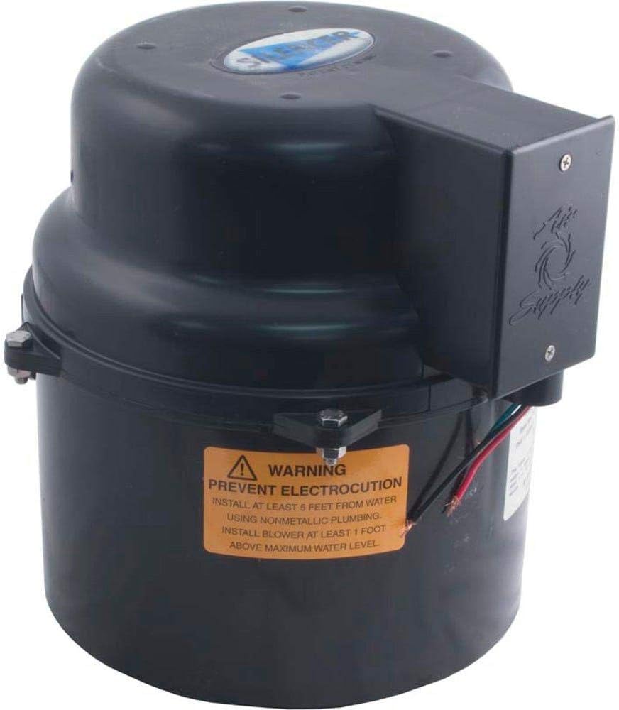 Air Supply Silencer Portable Spa Blower 2 Horsepower – 240 Volt