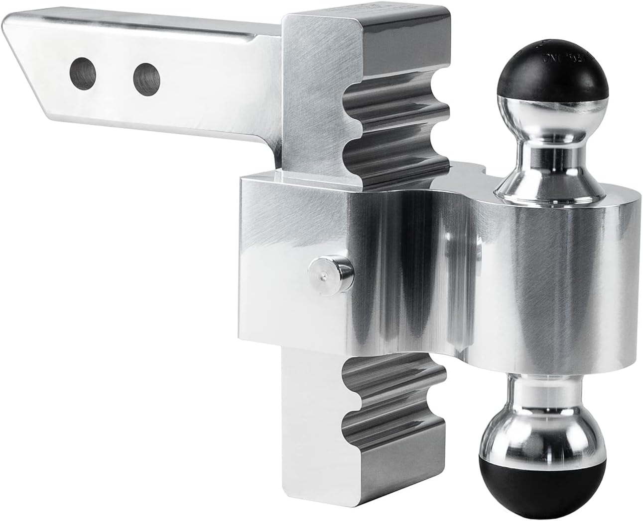 Andersen Hitches Rapid Hitch 6″ Drop/Rise Adjustable Trailer Hitch with 2x 2-5/16″ Greaseless AlumiBall, Fifth Wheel Tow Accessory – 3405