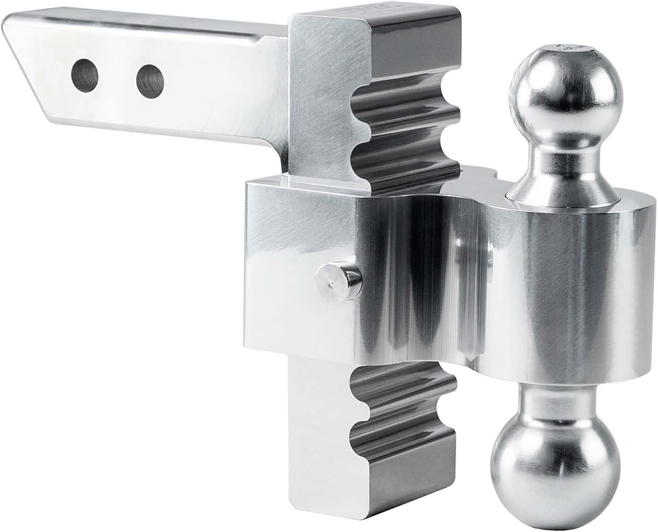 Andersen Manufacturing 3411 Rapid Hitch – 6″ Drop/Rise with Plated Steel Combo Ball (1-7/8″ x 2″)