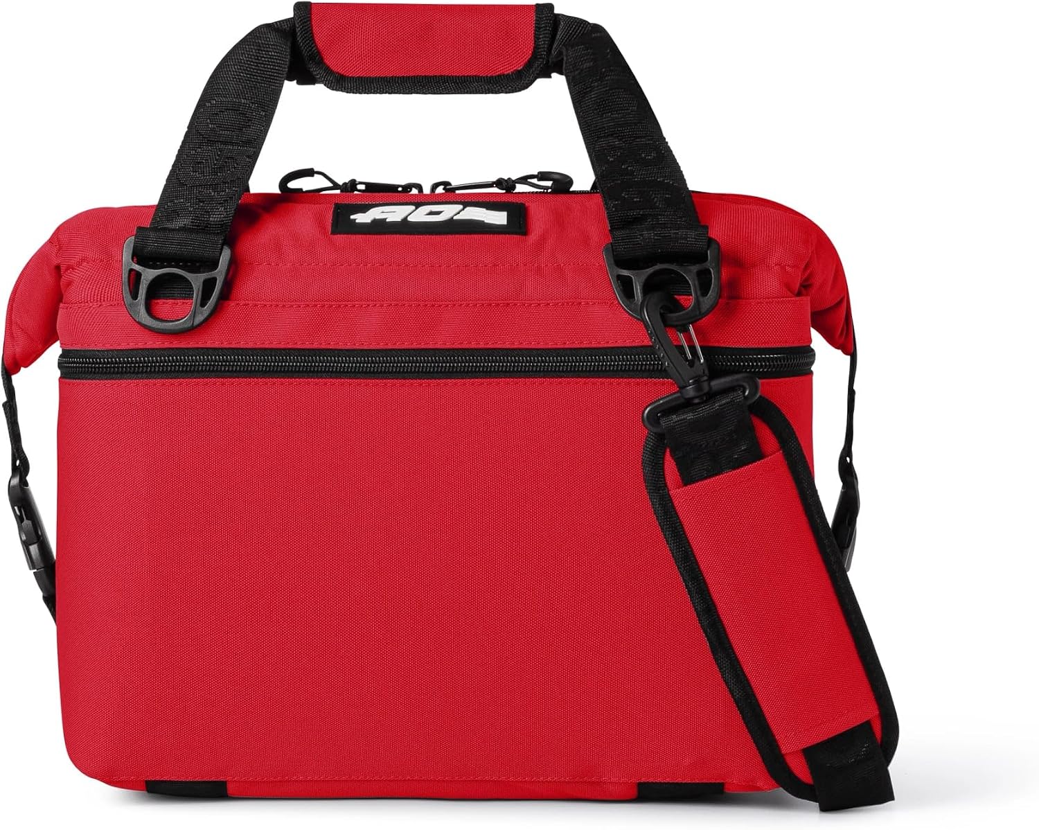 AO Coolers Original 12-Can Soft-Sided Cooler – Leak-Proof, Lightweight, Insulated Portable Cooler Bag – Red