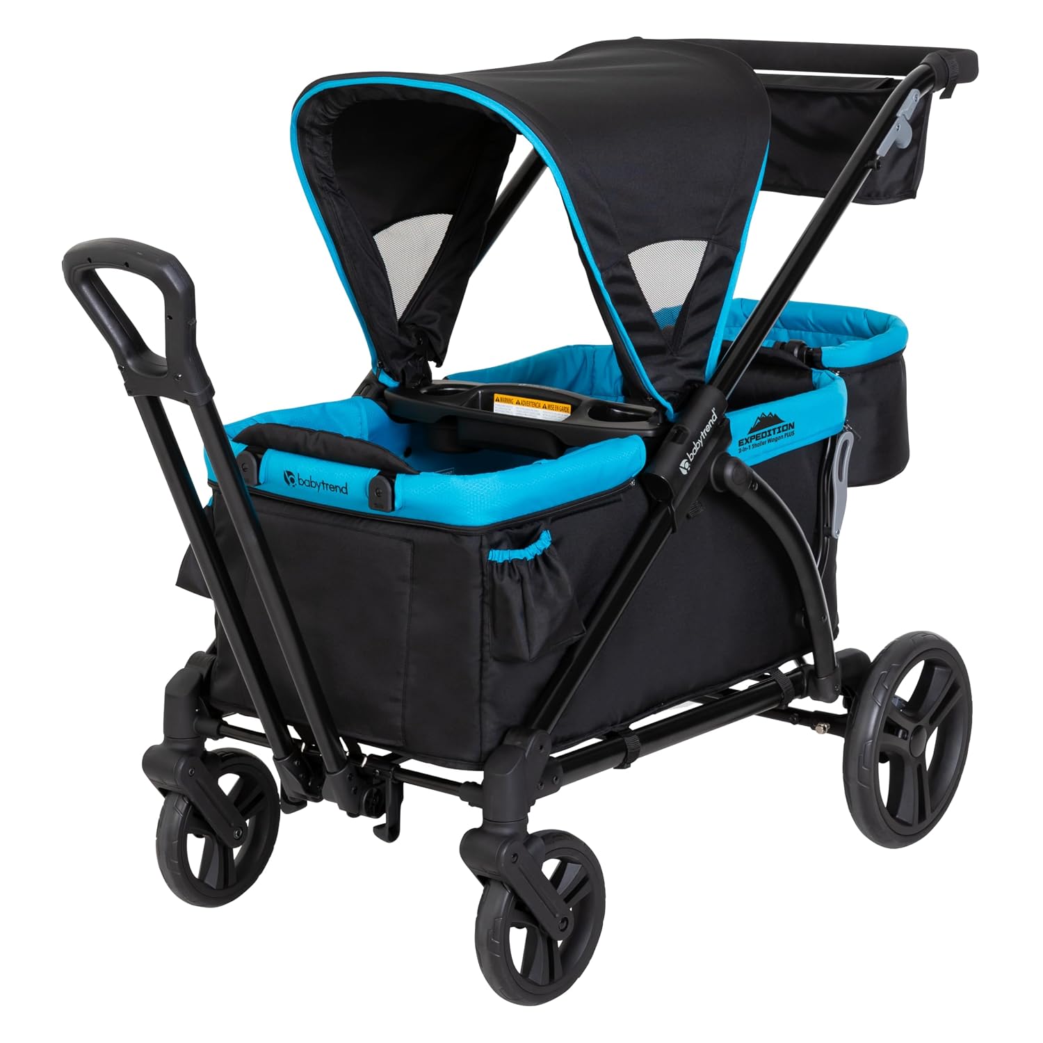 Baby Trend Expedition 2-in-1 Stroller Wagon PLUS, Ultra Marine Blue