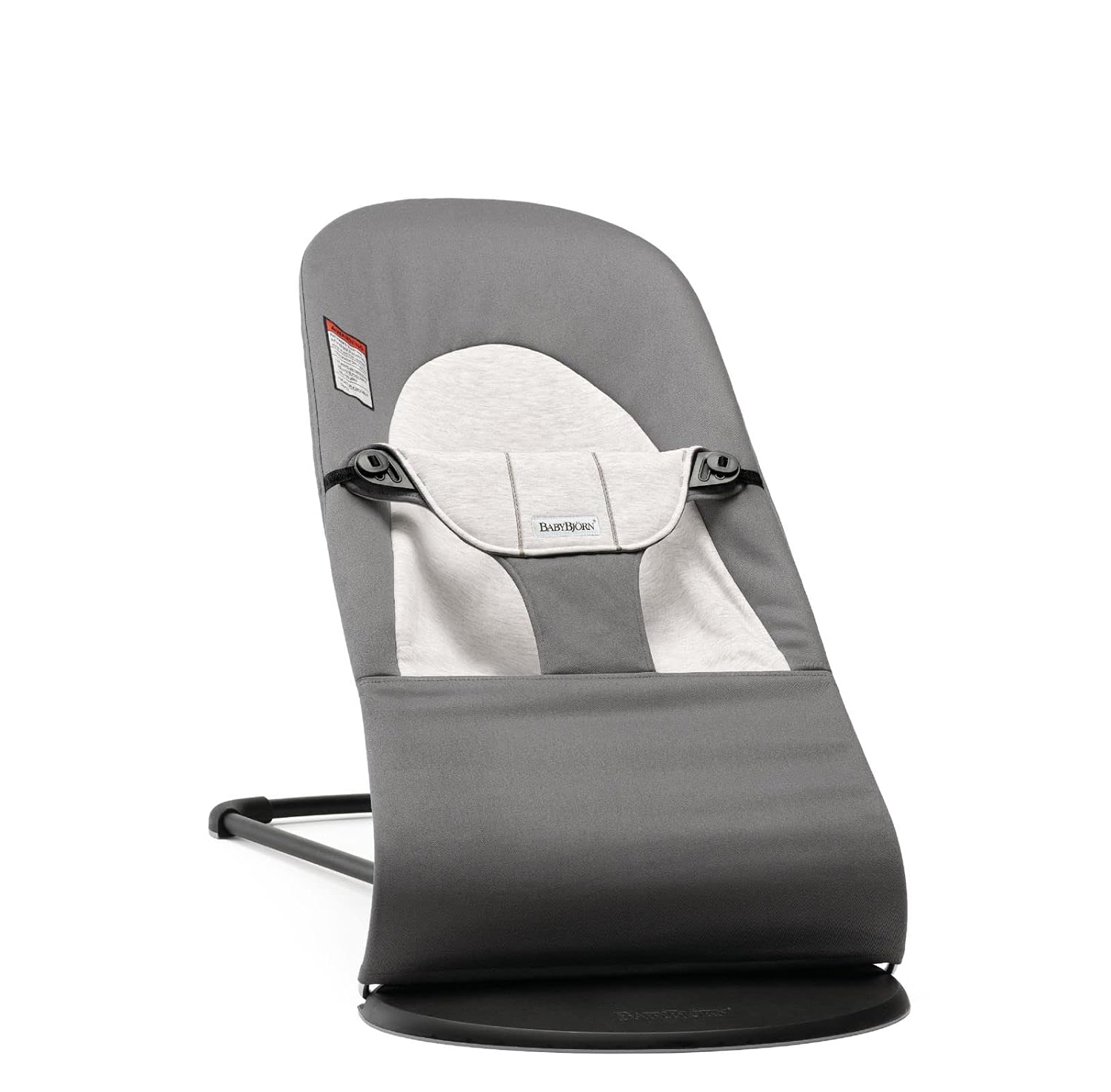 BabyBjorn Bouncer Balance Soft – Black, Cotton/Jersey, Dark Grey/Grey