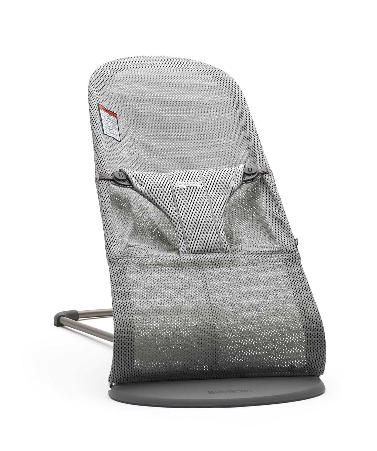 BabyBjorn Bouncer Bliss, Dark Gray Frame Mesh Gray