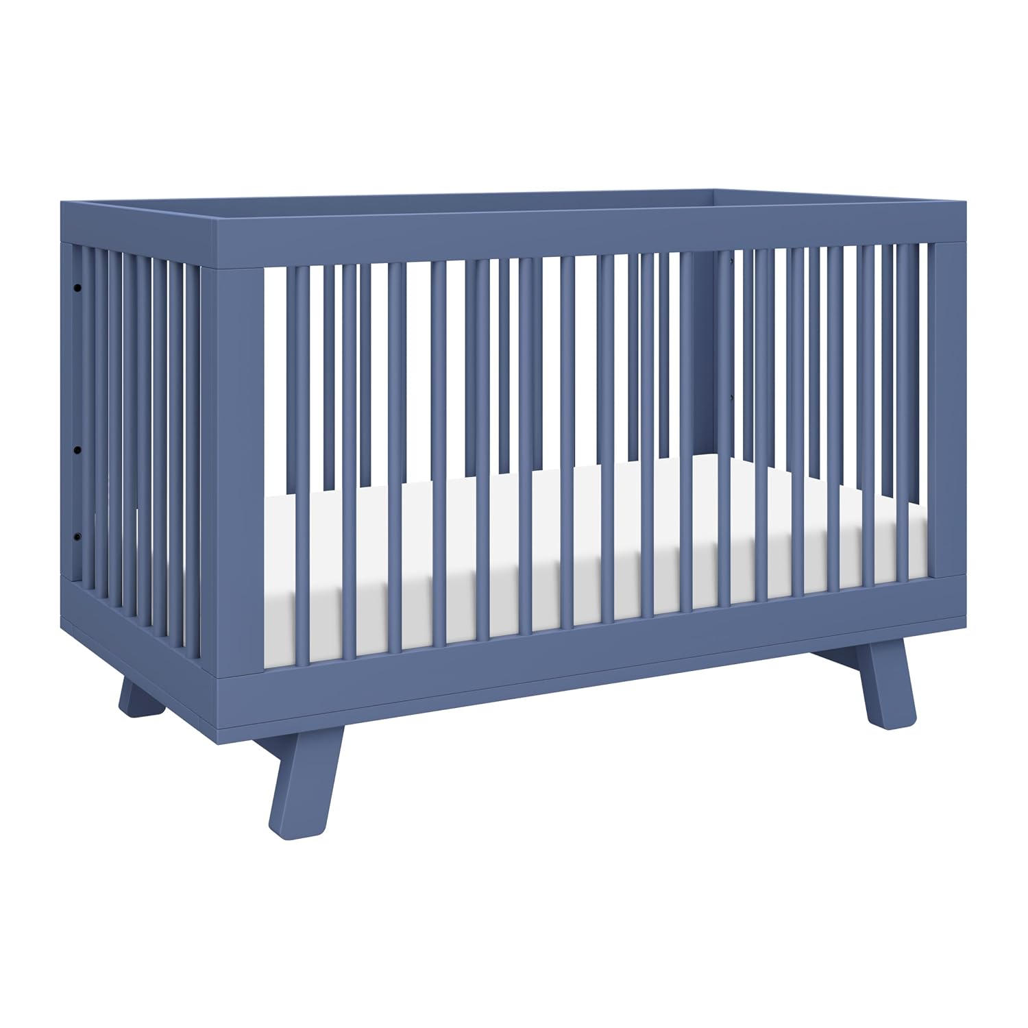 Babyletto Hudson 3-in-1 Convertible Crib, GREENGUARD Gold Certified, Toddler Bed & Daybed, Adjustable Heights, Cove Blue