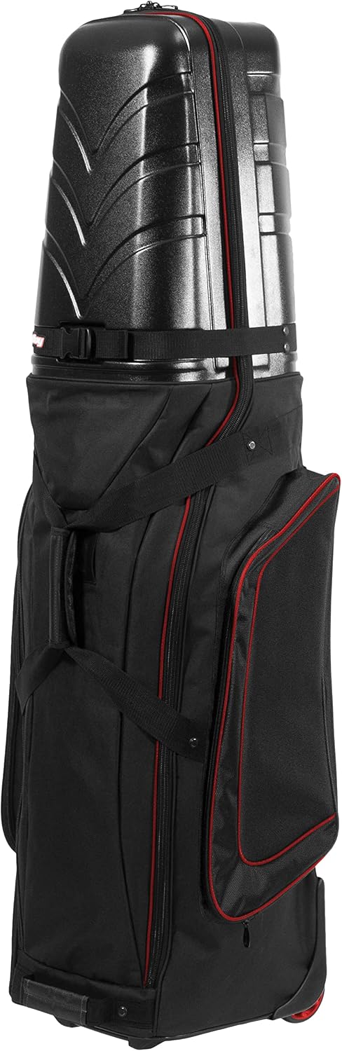 Bag Boy T-10 Travel Cover, Black/Red