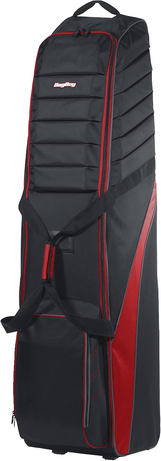 Bag Boy T-750 Travel Cover, Black/Red