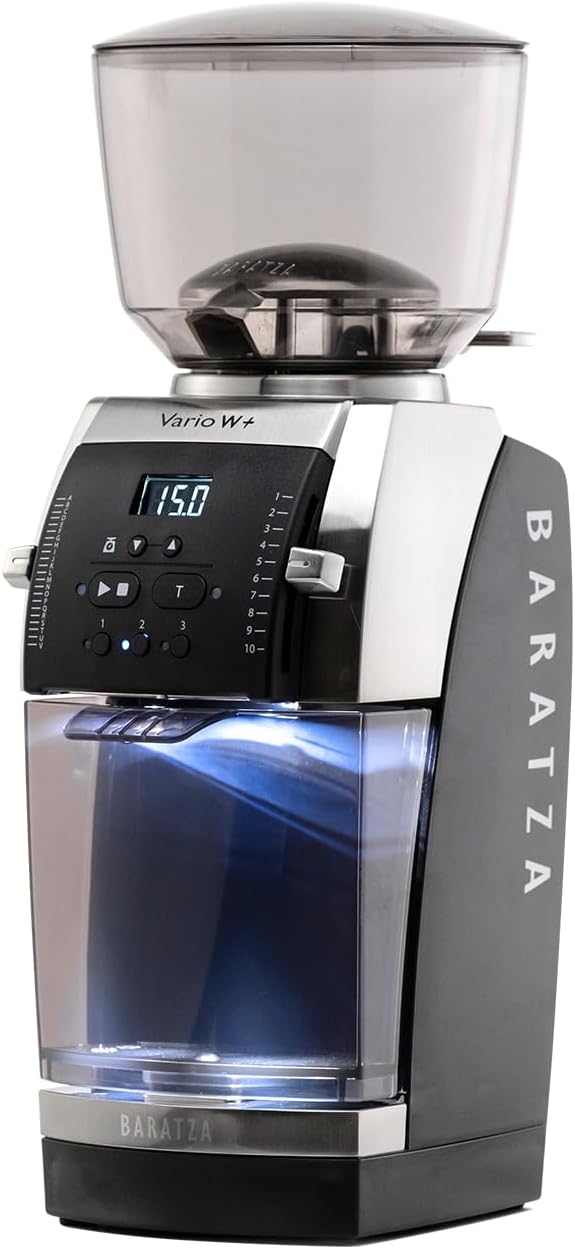 Baratza Vario W+ Flat Steel Burr Coffee Grinder (Black)