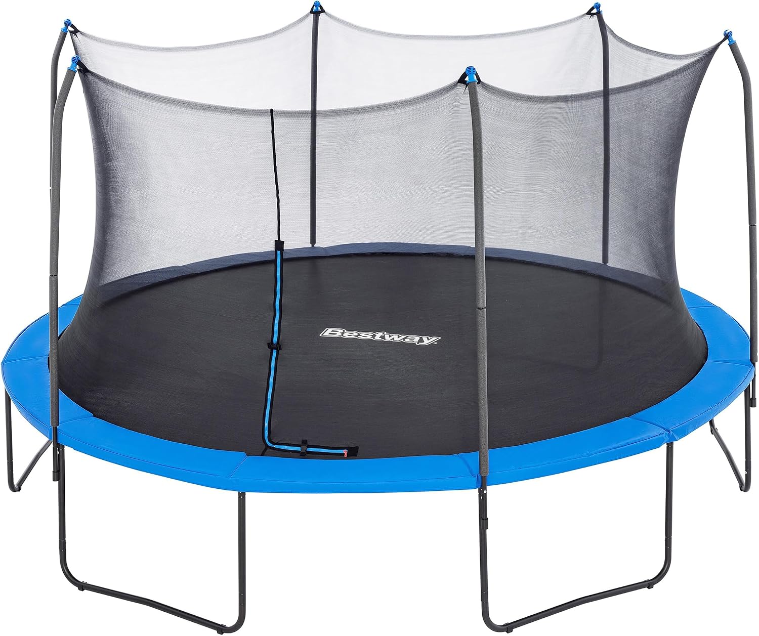 Bestway Xtreme Air 15FT Outdoor Trampoline for Kids & Adults – No-Gap Enclosure Net, Foam Poles, Fast Assembly, ASTM Approved