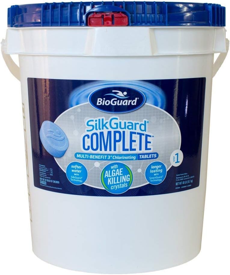BioGuard SilkGuard Complete 3 Inch Chlorinating Tablets (40 lb)