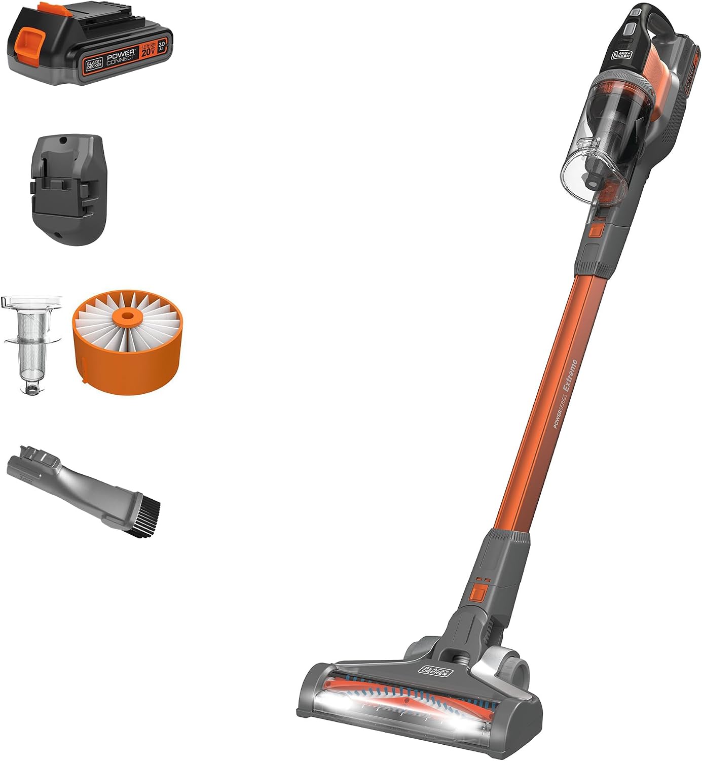 BLACK+DECKER POWERSERIES Extreme Cordless Stick Vacuum Cleaner (BSV2020)