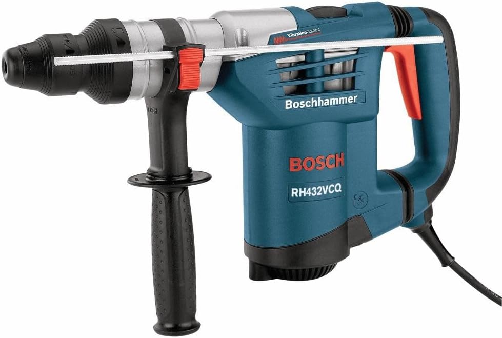 Bosch RH432VCQ 1-1/4-Inch SDS-Plus Rotary Hammer Kit , Blue