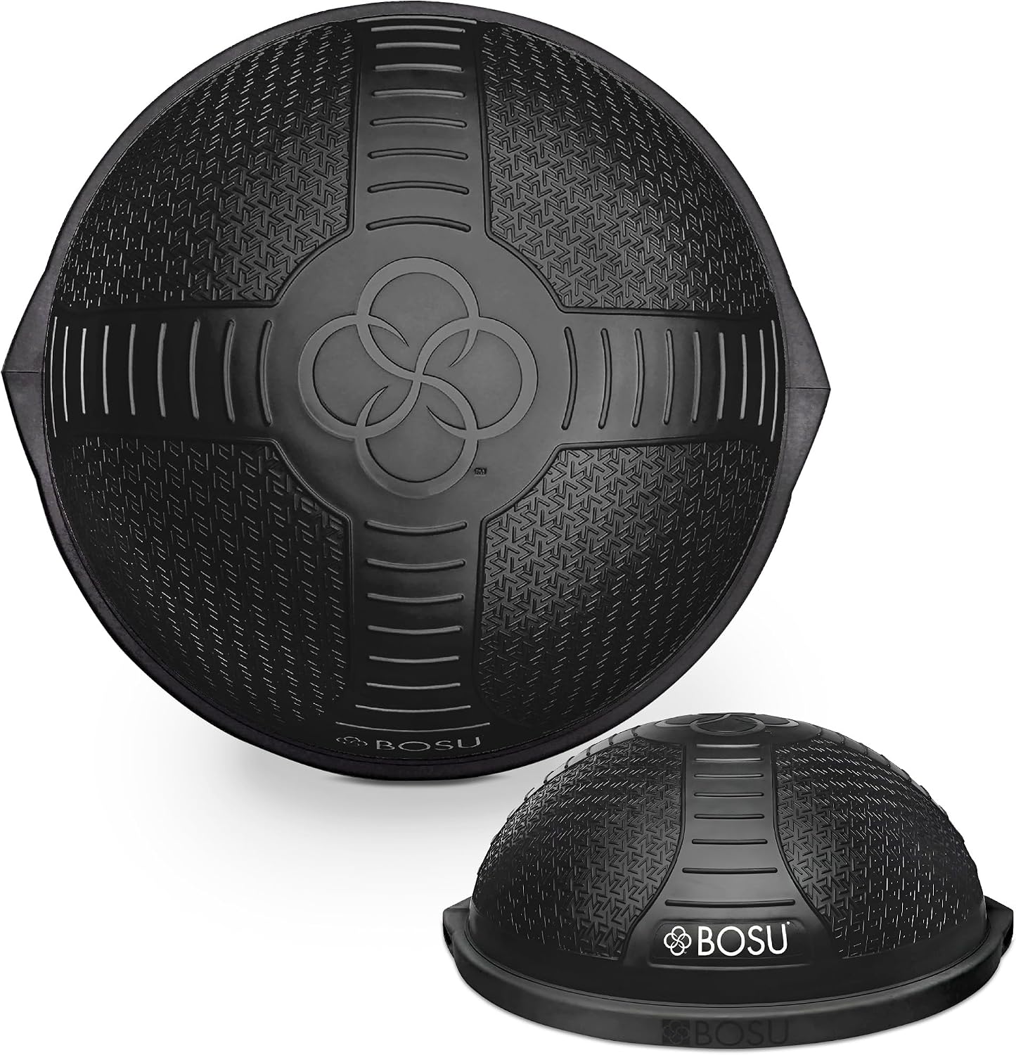 BOSU NexGen Home Fitness Exercise Gym Strength Flexibility Balance Trainer, Black