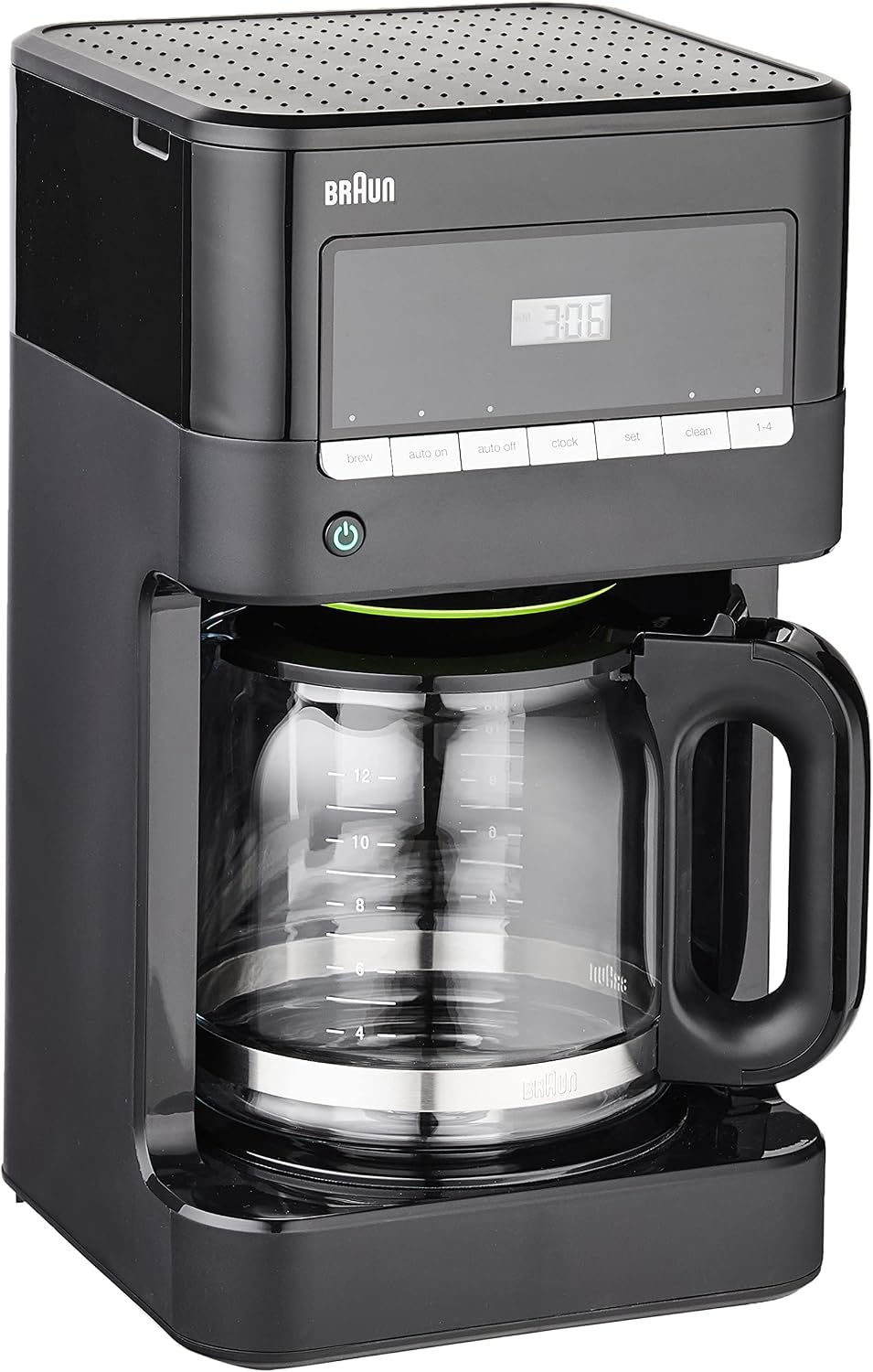 Braun KF7000BK Brew Sense 12 Cup Drip Coffee Maker – Black