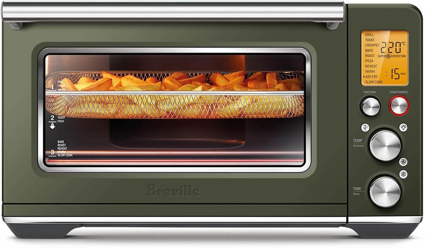 Breville BOV860OLT Smart Oven Air Fryer and Convection Oven, Olive Tapenade