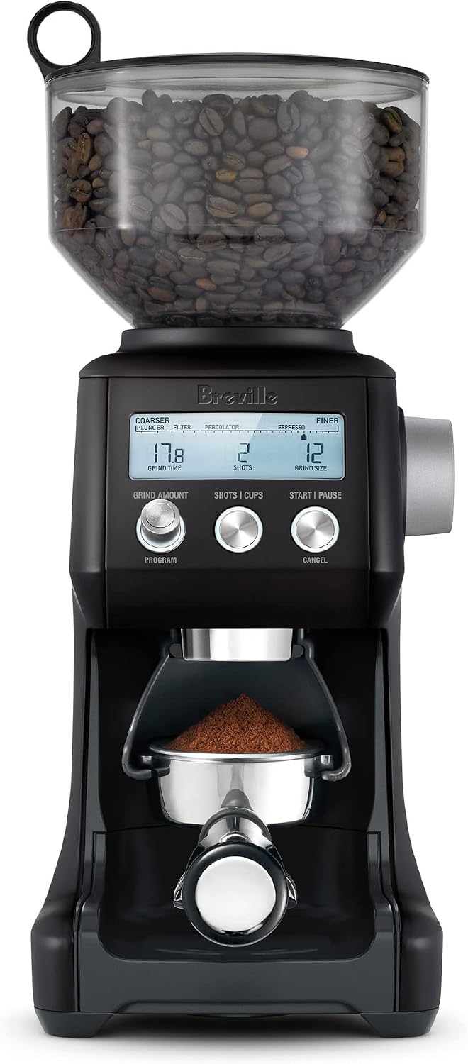 Breville Smart Grinder Pro BCG820BTR, Black Truffle