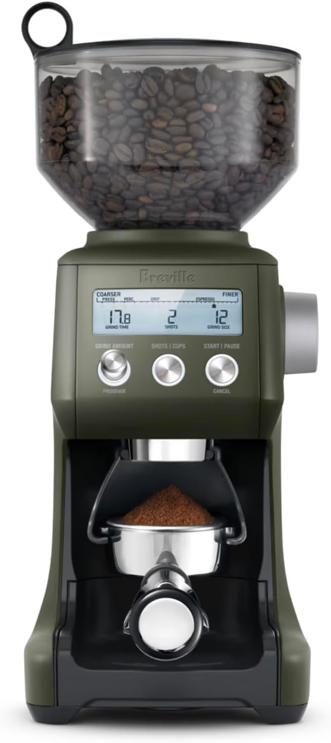 Breville Smart Grinder Pro BCG820OLT, Olive Tapenade