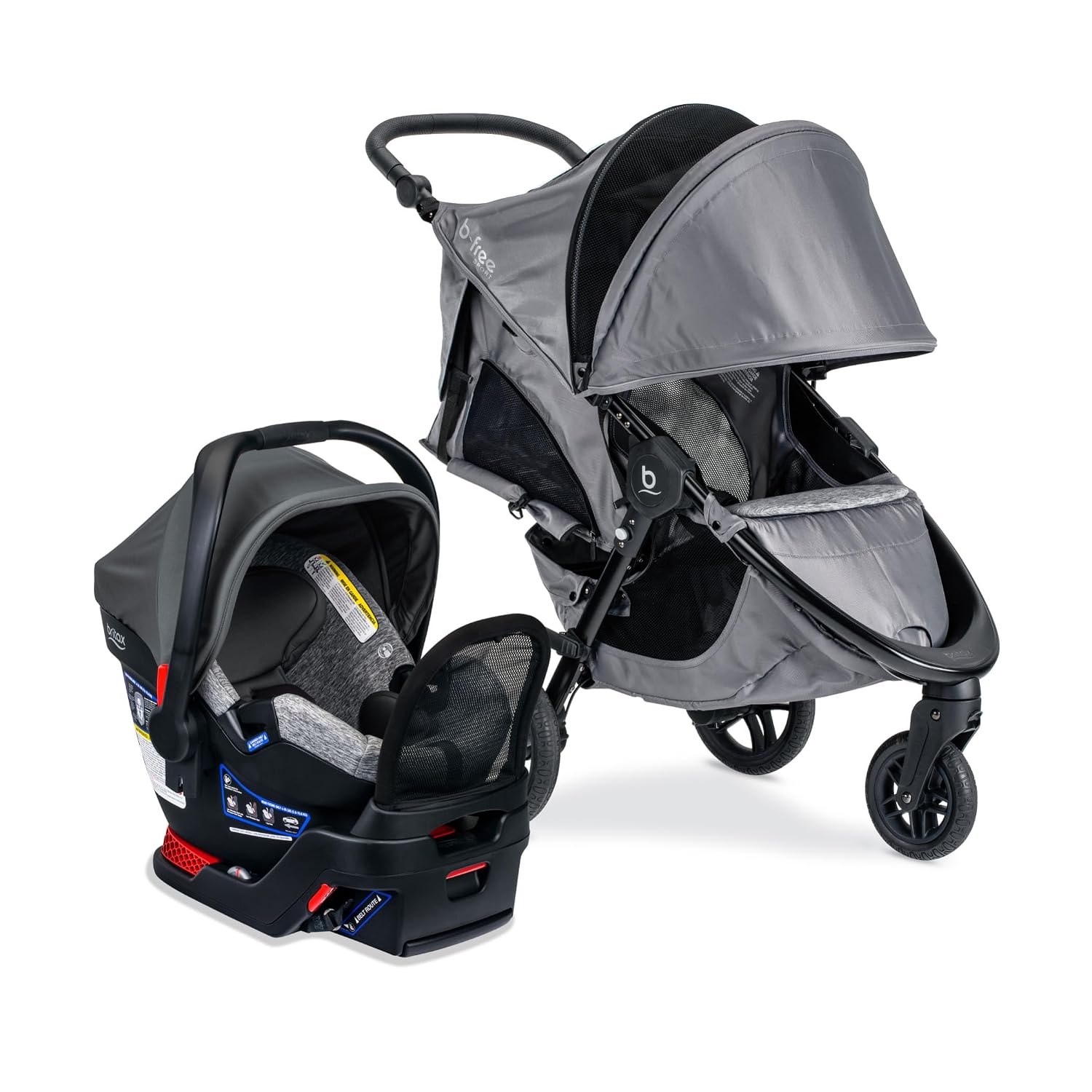 Britax B-Free Sport & B-Safe Gen2 FlexFit+ Travel System – Asher