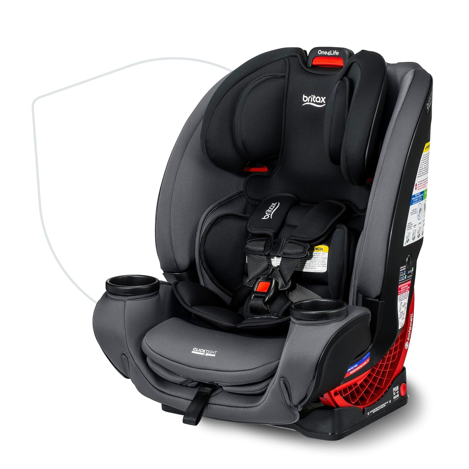 Britax One4Life ClickTight All-in-One Convertible Car Seat – Onyx Stone