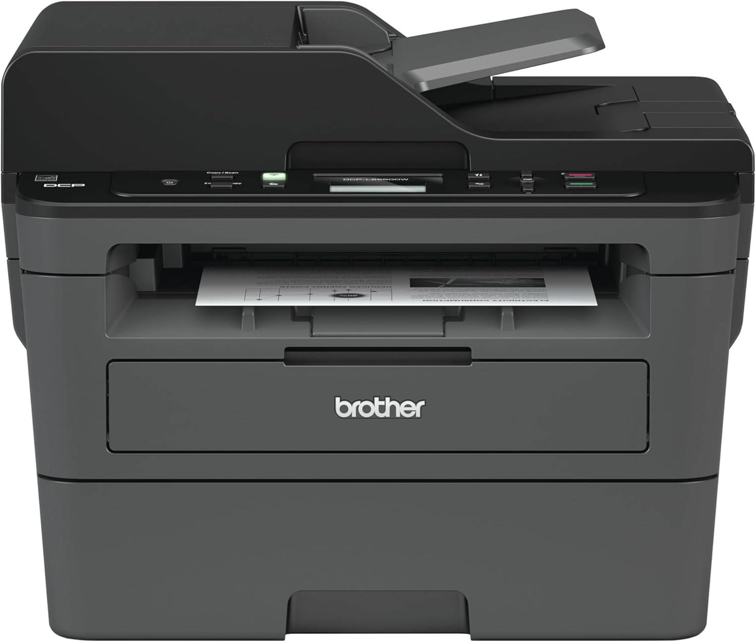 Brother DCPL2550DW Compact Monochrome Laser Printer, Copier & Scanner, 4-Month Trial, Amazon Dash Replenishment Ready