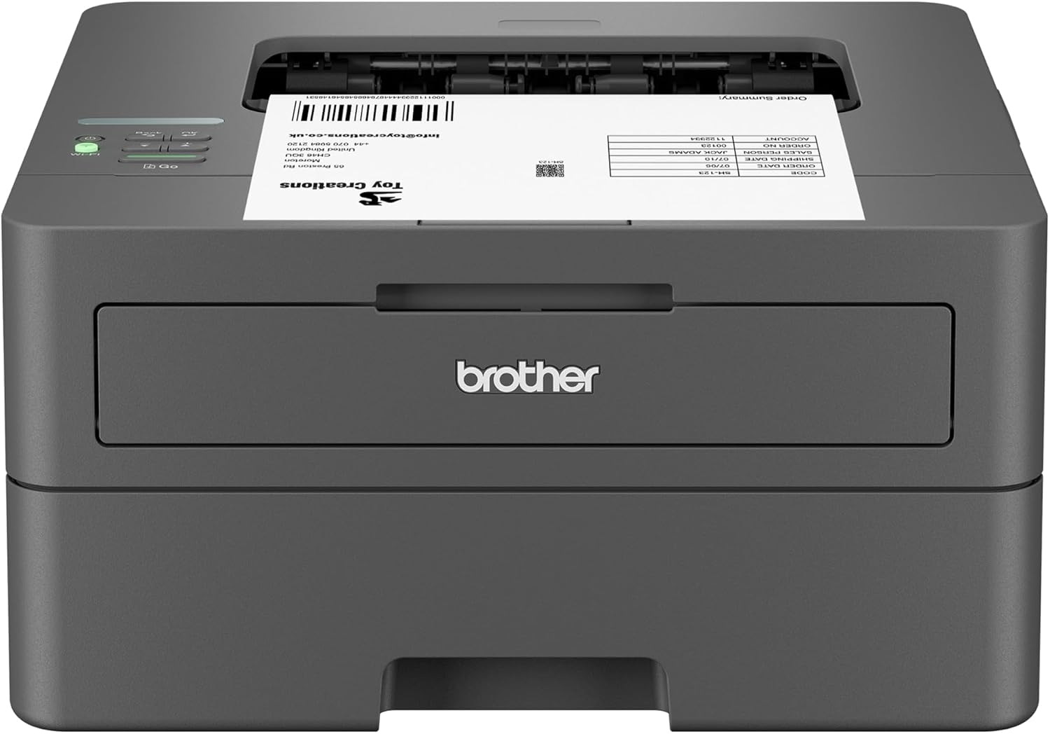 Brother Wireless HL-L2405W Compact Monochrome Laser Printer, Mobile Printing, Refresh Subscription Eligible
