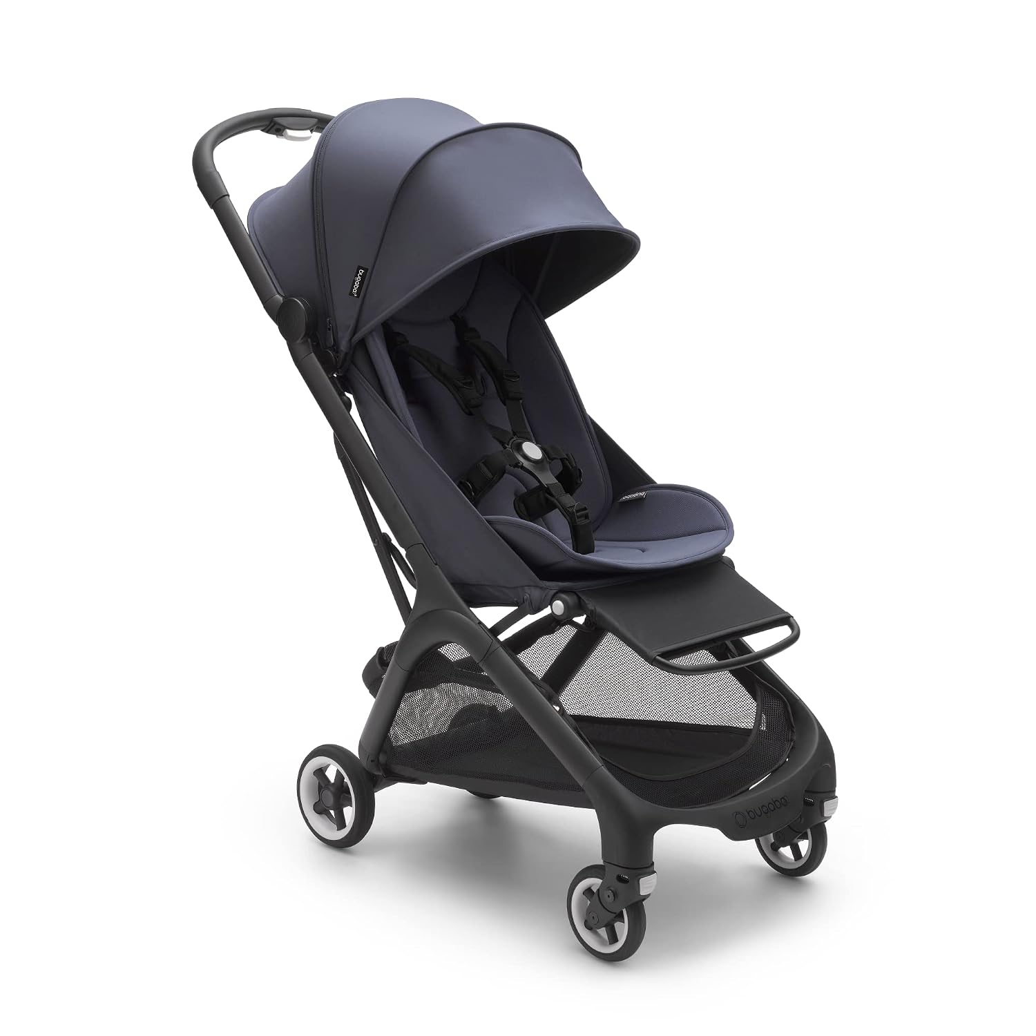 Bugaboo Butterfly – 1 Second Fold Ultra-Compact Stroller – Lightweight & Compact – Great for Travel (Stormy Blue)