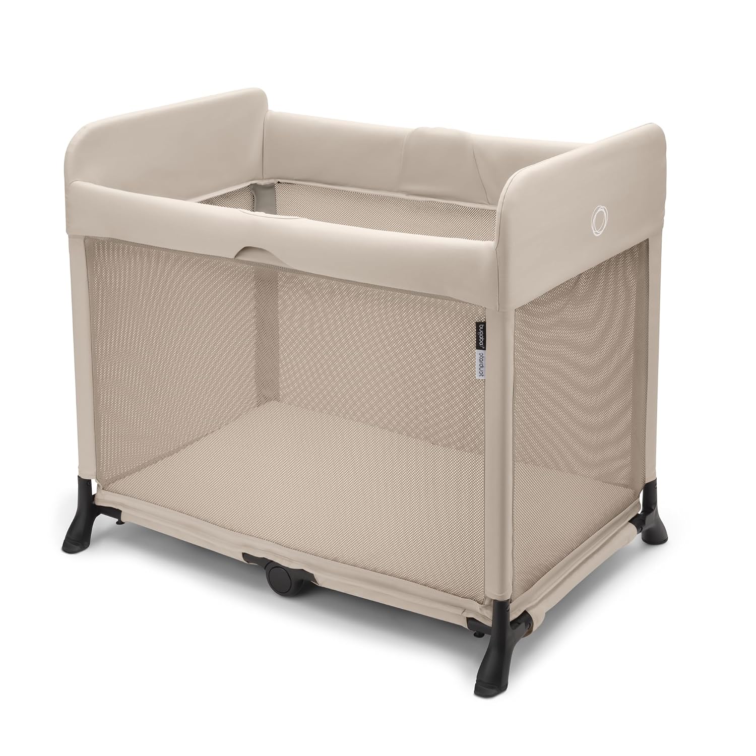 Bugaboo Stardust Playard – Portable Indoor and Outdoor – Foldable On The Go Play Yard – 1 Second Unfold (Taupe)