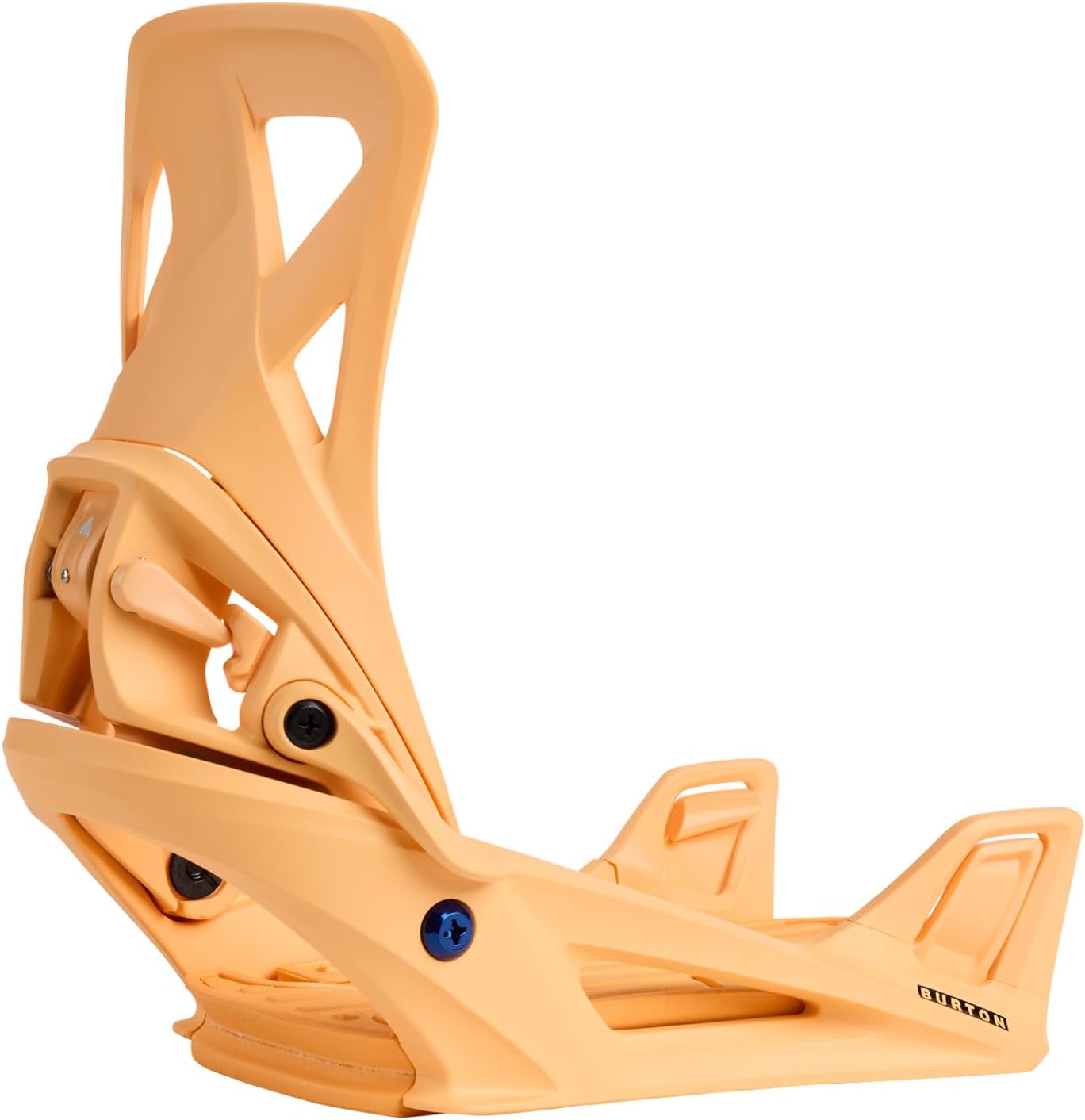 Burton Men’s Step On Re:Flex Snowboard Bindings 2025, Large (11-13) – Orange Cream