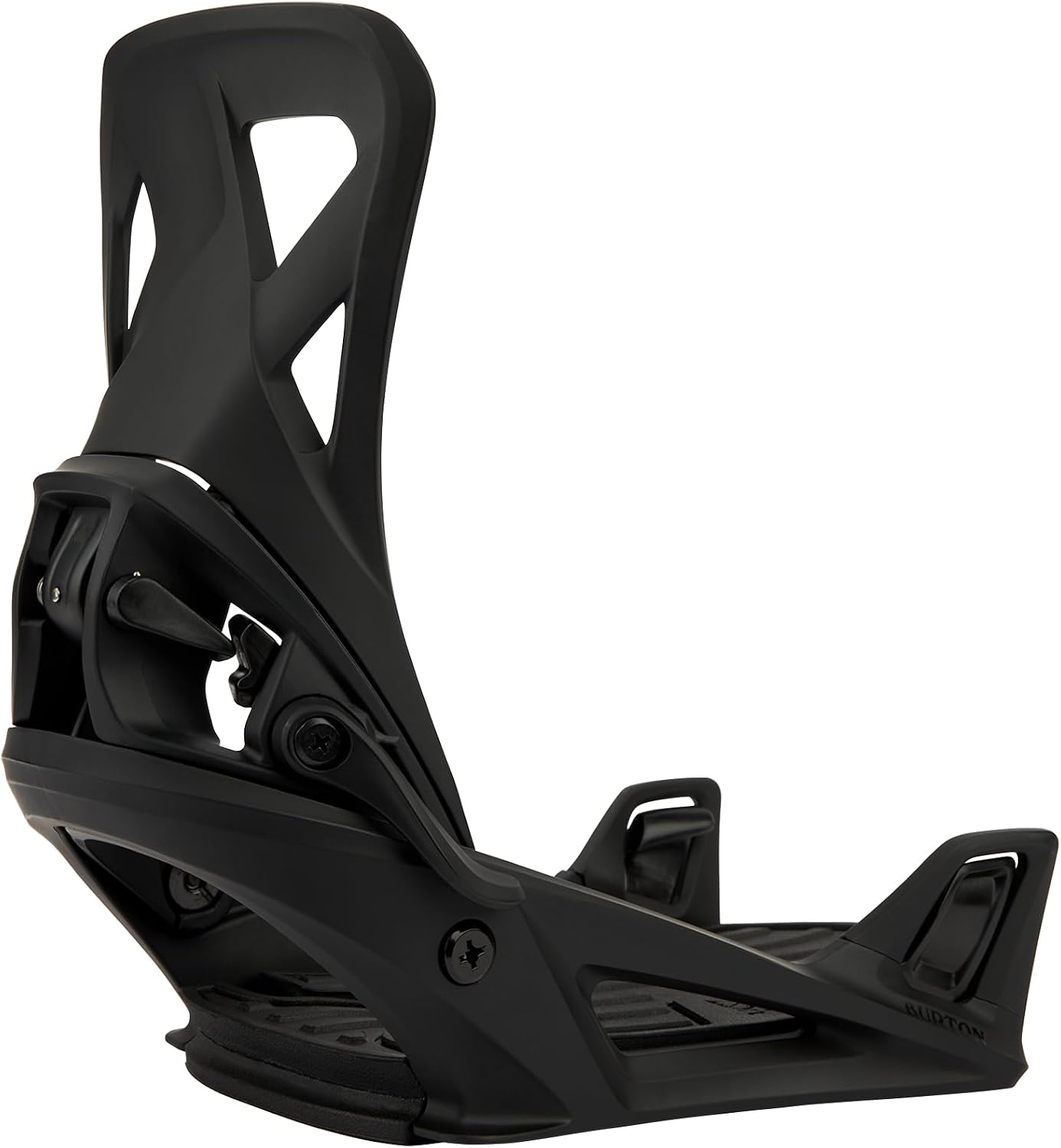 Burton Men’s Step On Re:Flex Snowboard Bindings 2025, X-Large (14-15) – Black