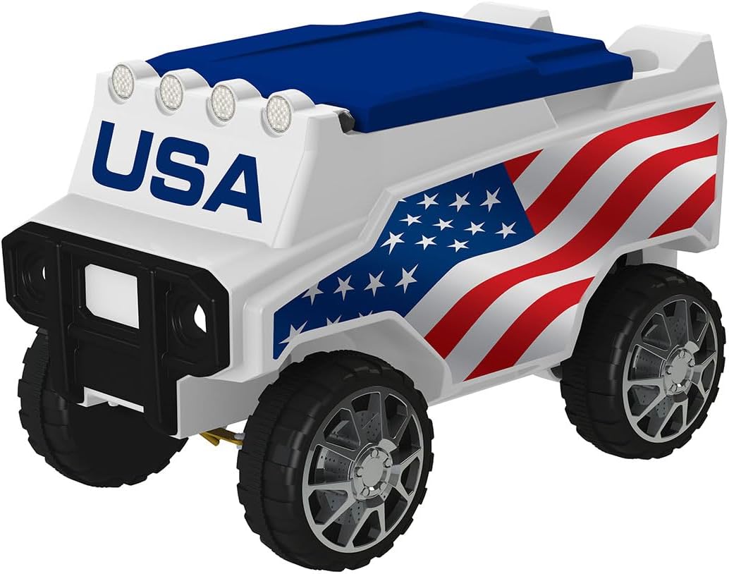 C3 RC Cooler – 30 can Capacity | Rechargeable Battery, White