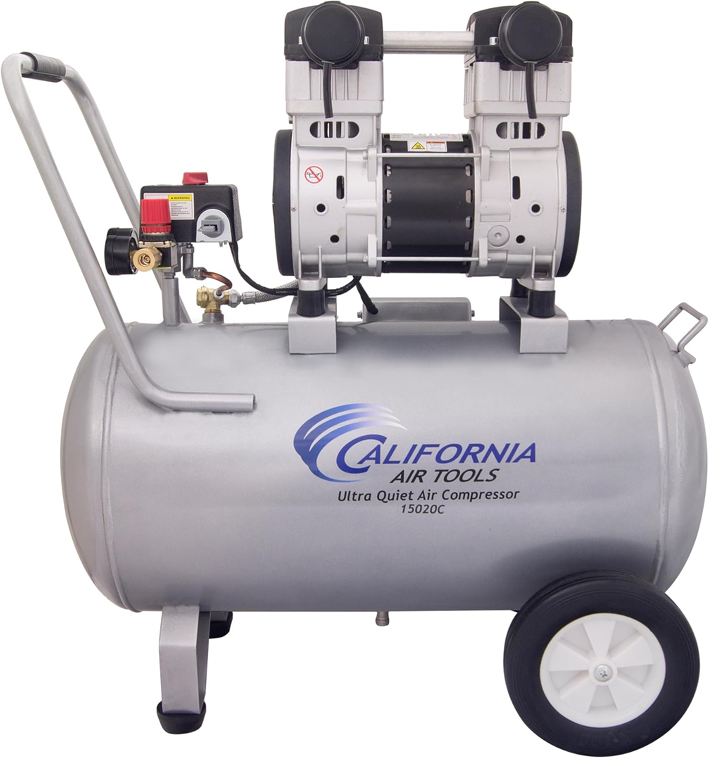 California Air Tools 15020C Powerful 2.0 HP Ultra Quiet and Oil-Free Air Compressor