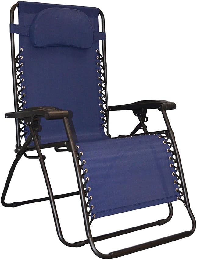 Caravan Canopy Oversized Infinity Zero Gravity Chair – Blue
