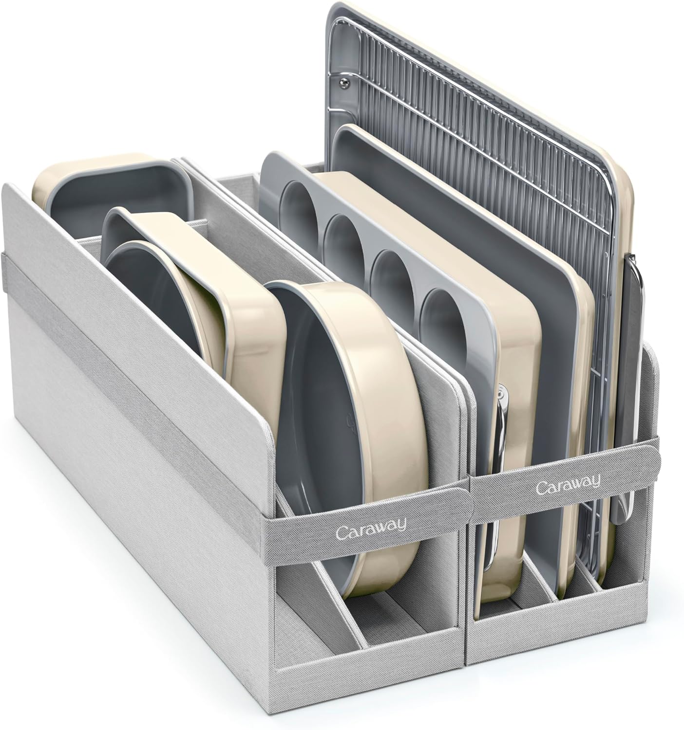 Caraway Nonstick Ceramic Bakeware Set (11 Pieces) – Cream