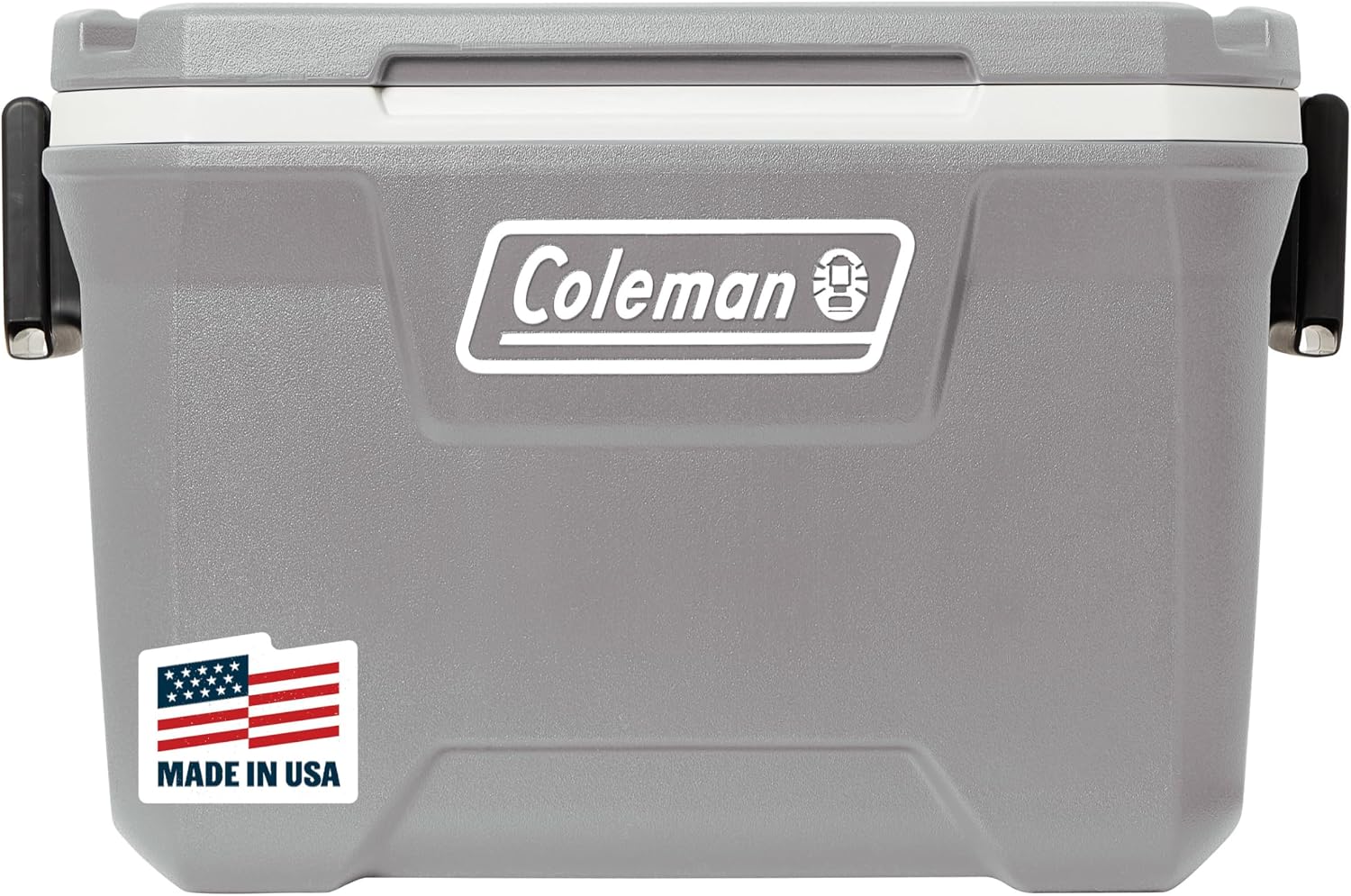 Coleman Classic Series Insulated Portable Cooler, Leak-Resistant Outdoor Hard Cooler Keeps Ice up to 5 Days, 52 Quart – Rock Grey