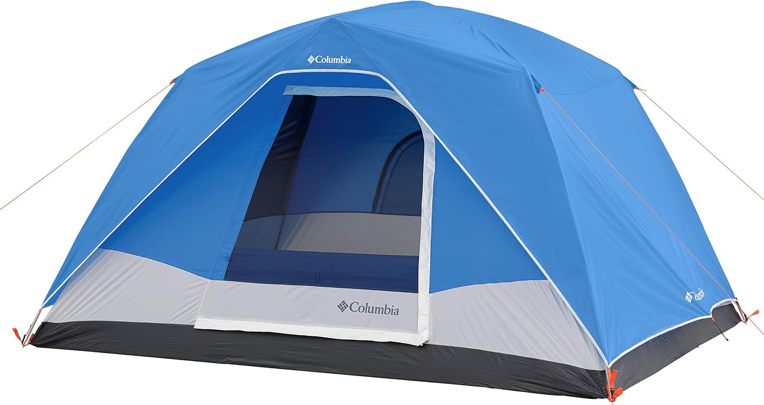 Columbia Tent – Dome Tent, 6 Person Tent, Best Camp Tent for Hiking, Backpacking & Family Camping