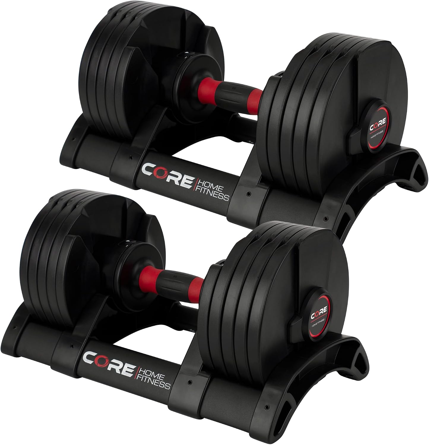 Core Fitness Adjustable Dumbbell Weight Set by Affordable Dumbbells