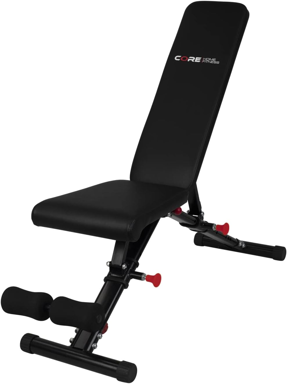 Core Home Fitness Adjustable Weight Bench, Foldable Adjustable Bench for Full Body Workout, FAB100