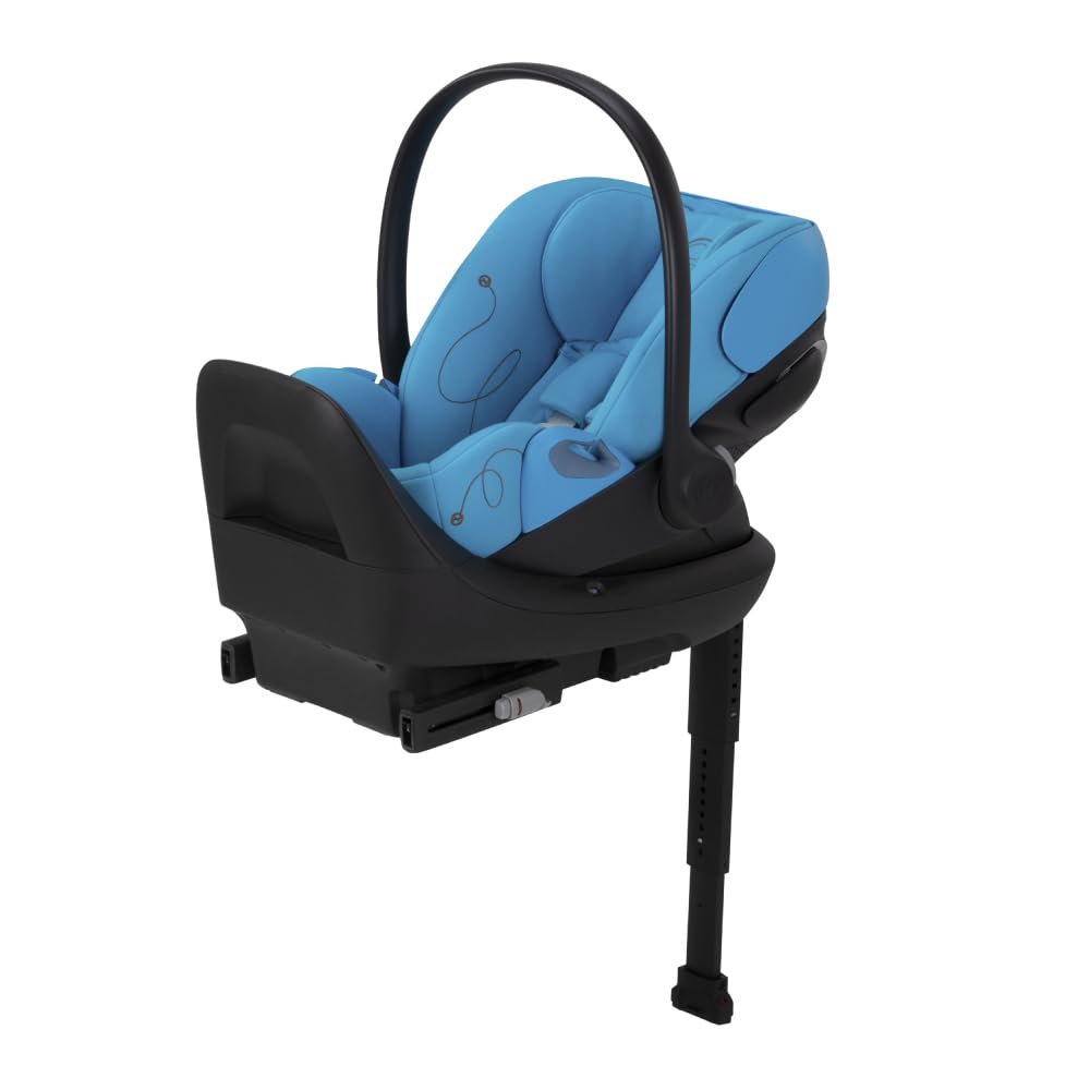 Cybex Cloud G Lux SensorSafe Comfort Extend Reclining Infant Car Seat – Beach Blue