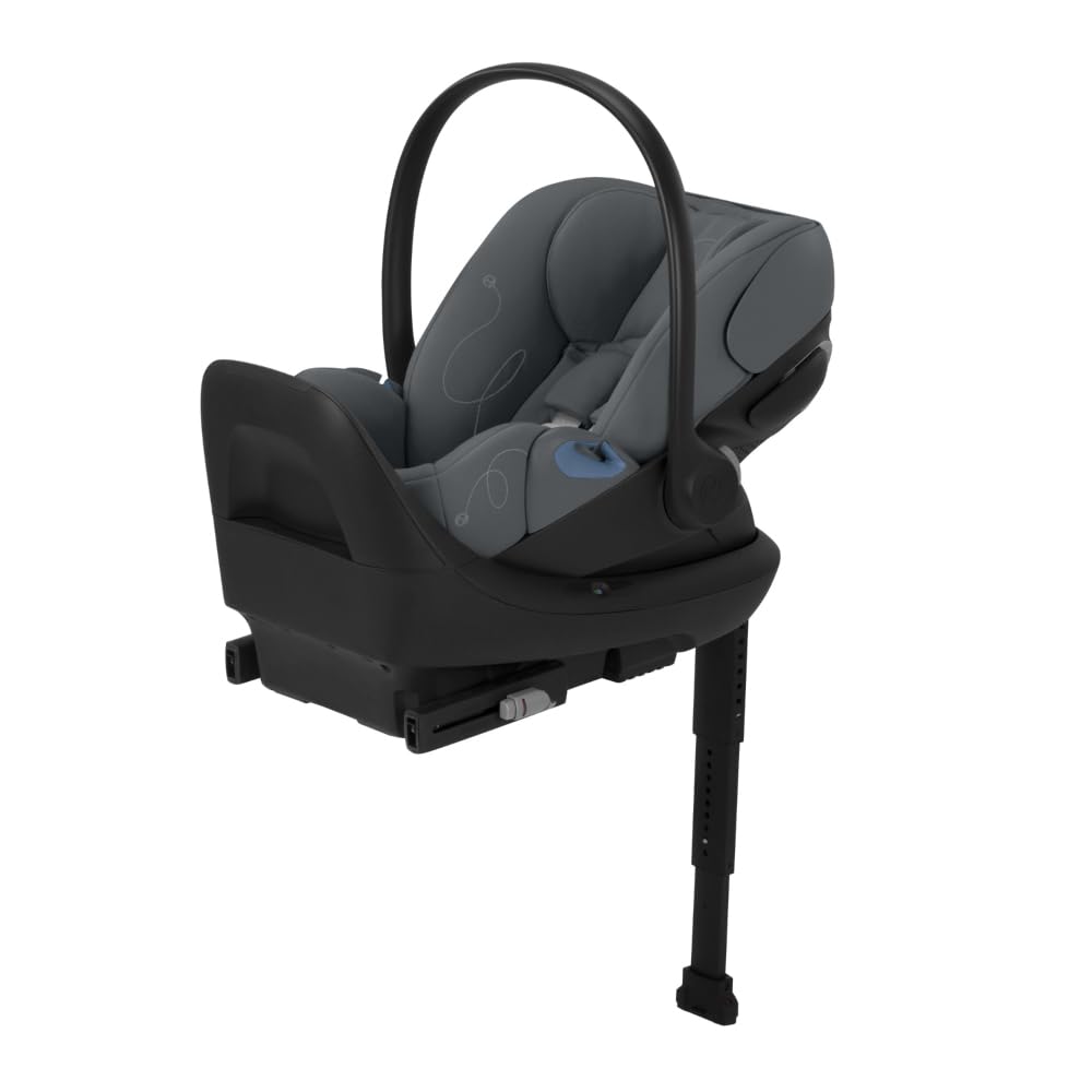 Cybex Cloud G Lux SensorSafe Comfort Extend Reclining Infant Car Seat – Monument Grey