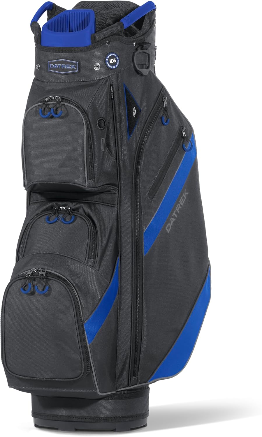 Datrek DG Lite III Golf Cart Bag, Black/Royal/Charcoal