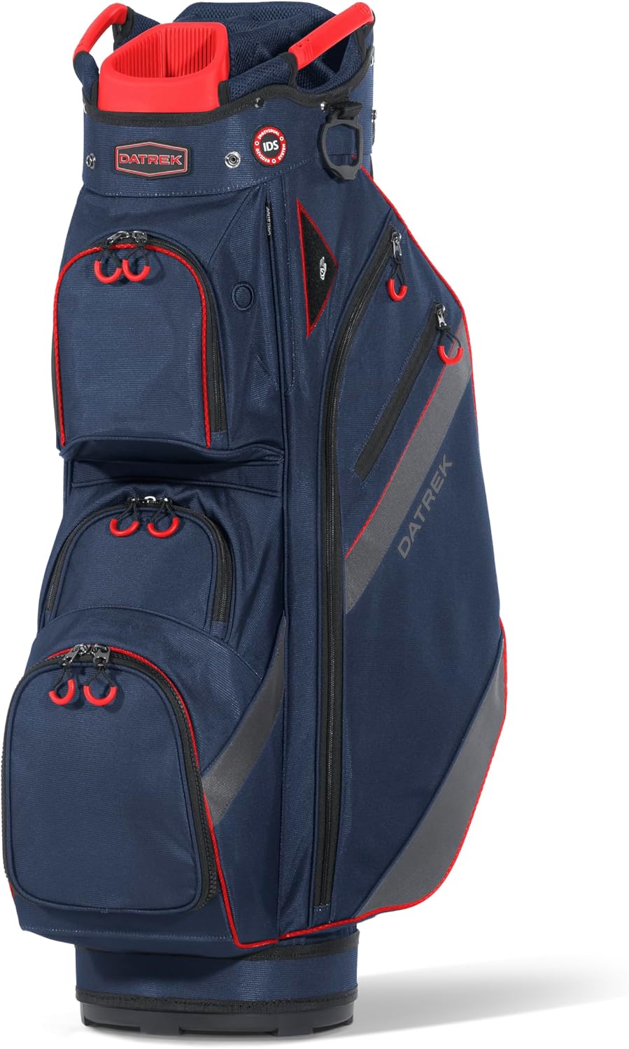 Datrek DG Lite III Golf Cart Bag, Navy/Red/Charcoal