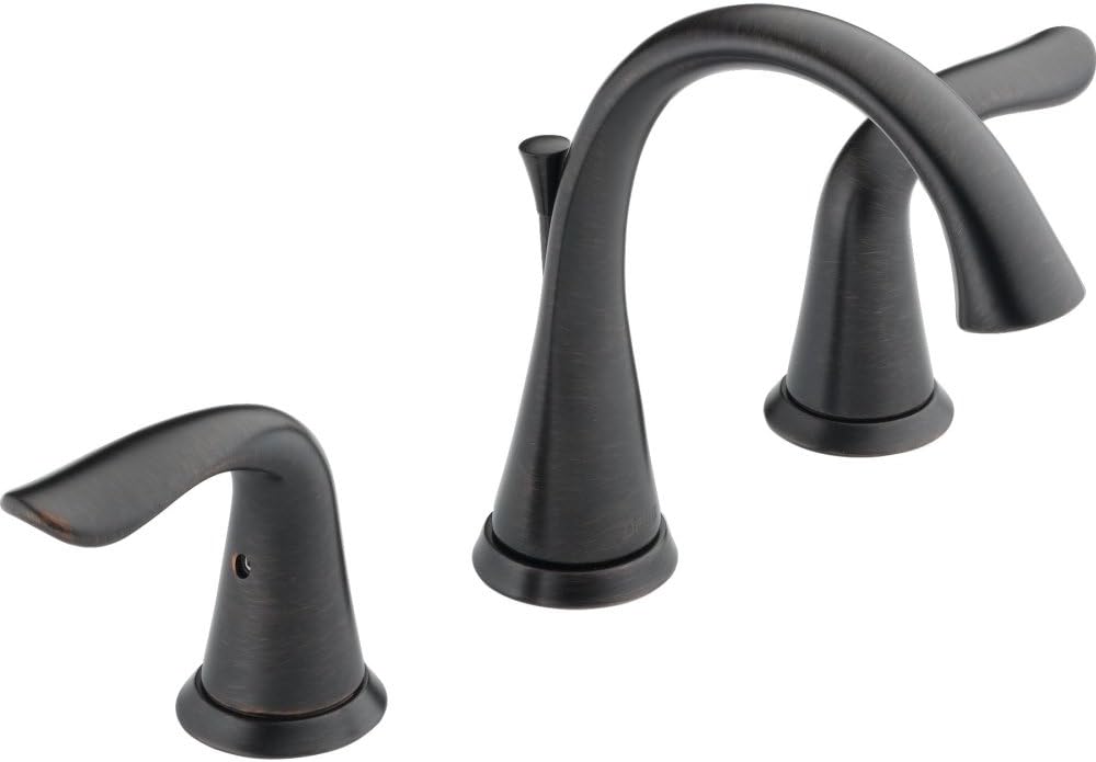 Delta 3538-RBMPU-DST Lahara Bathroom Faucet, 5.00 x 16.00 x 5.00 inches, Venetian Bronze