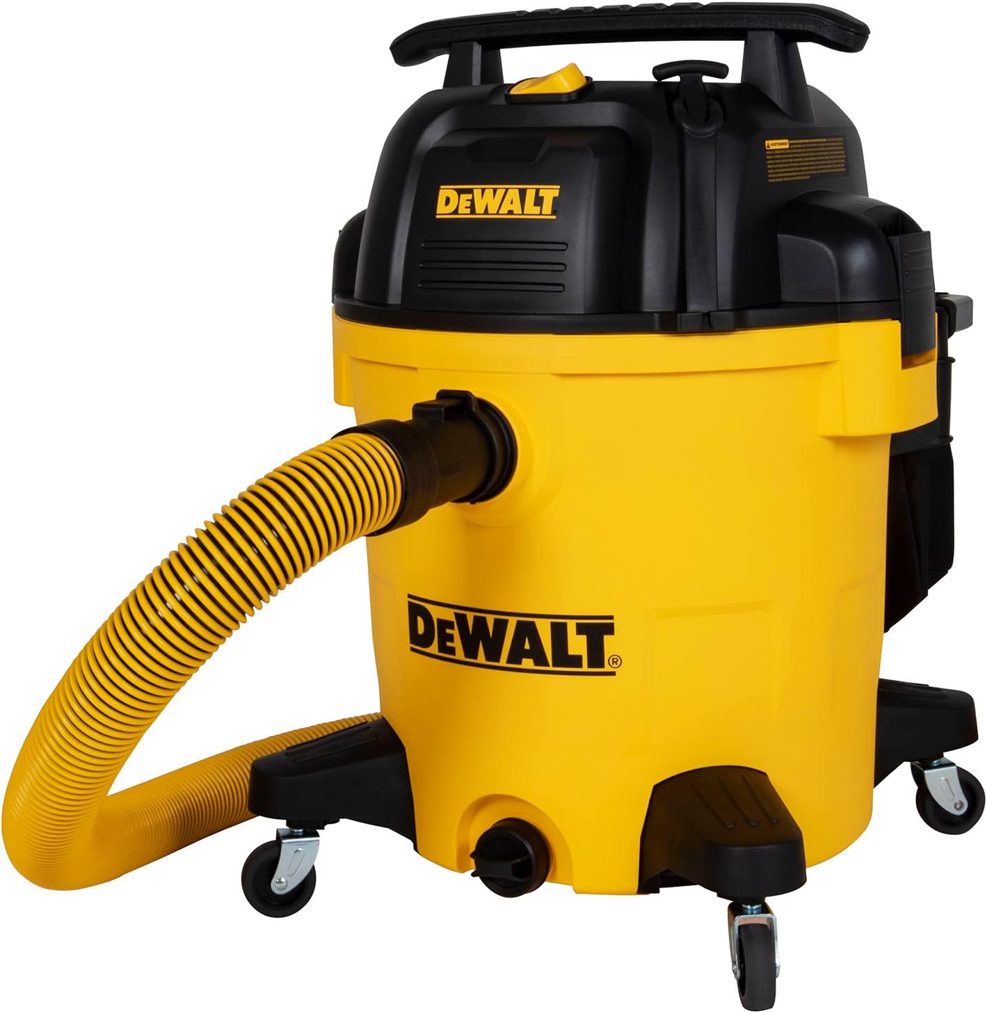 DEWALT 12 Gallon STEALTHSONIC Ultra Quiet Wet/Dry Vacuum – 5.5 Peak HP, Powerful Suction, Noise Reduction for Jobsite & Workshop, DXV12P-QTA