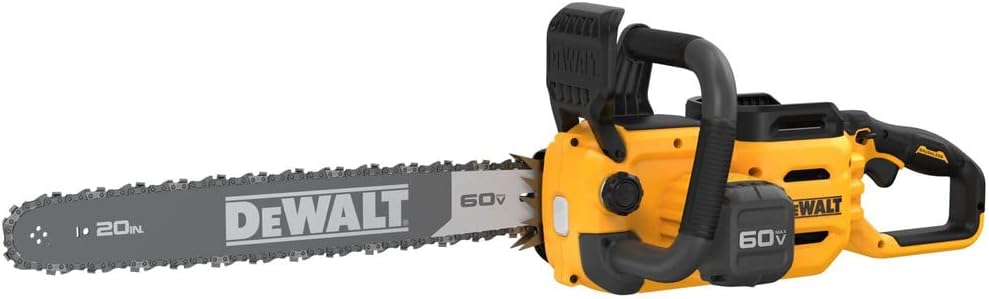 DEWALT 60V FLEXVOLT 20″ Brushless Chainsaw – Bare Tool (DCCS677B)