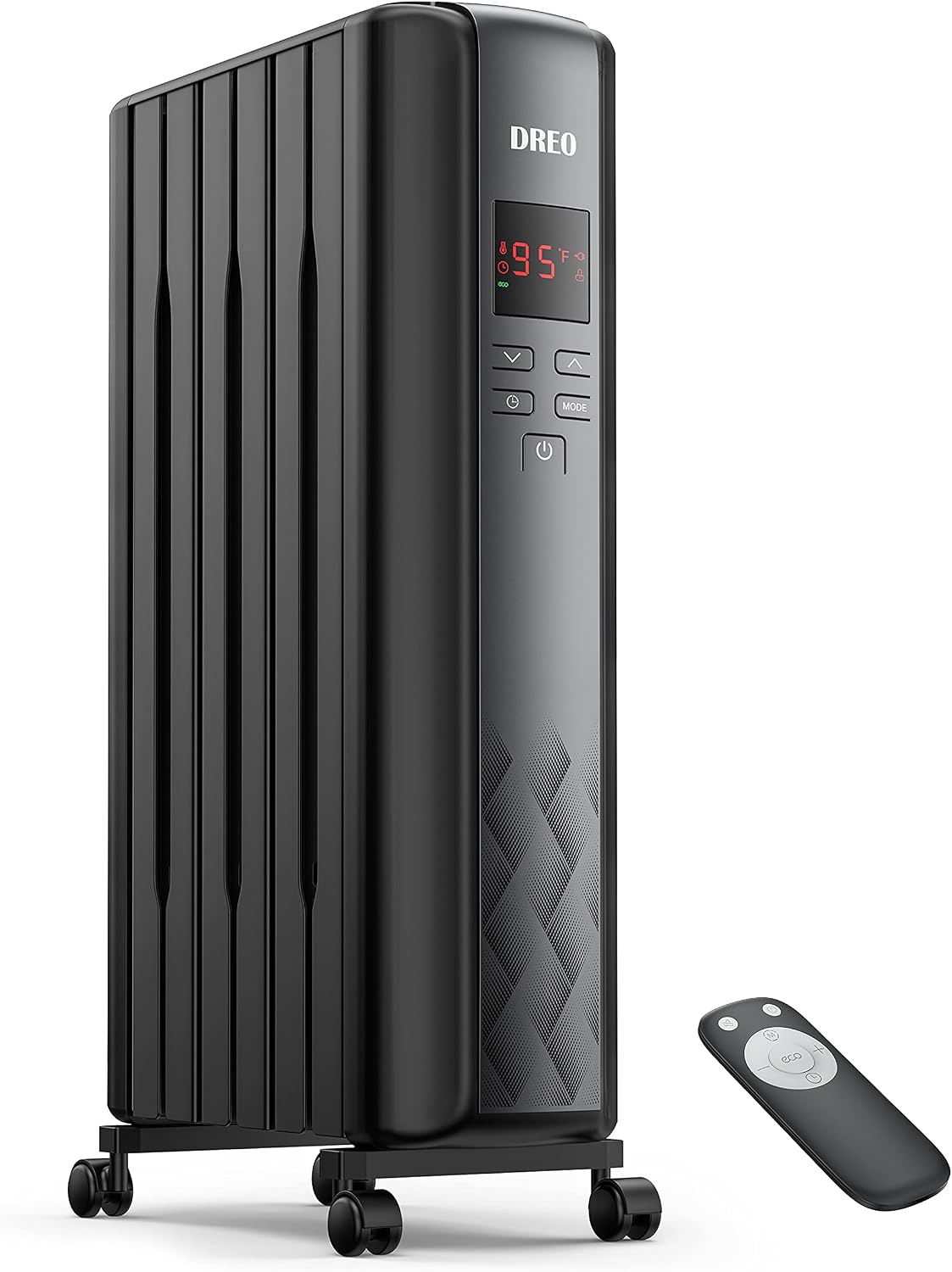 Dreo Oil Filled Radiator Heater, Electric Radiant Heater