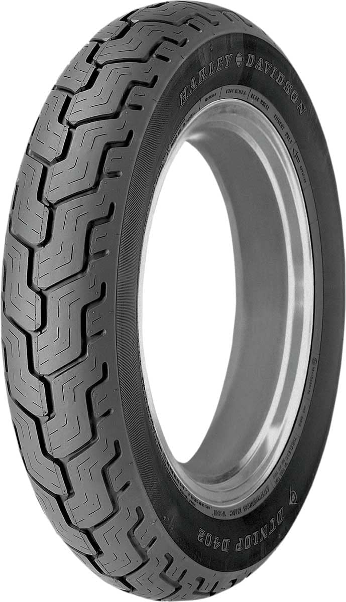 Dunlop Harley-Davidson D402 Rear Motorcycle Tire MU85B-16 (77H) Black Wall – Fits: Harley-Davidson CVO Dyna Wide Glide FXDWGSE 2002
