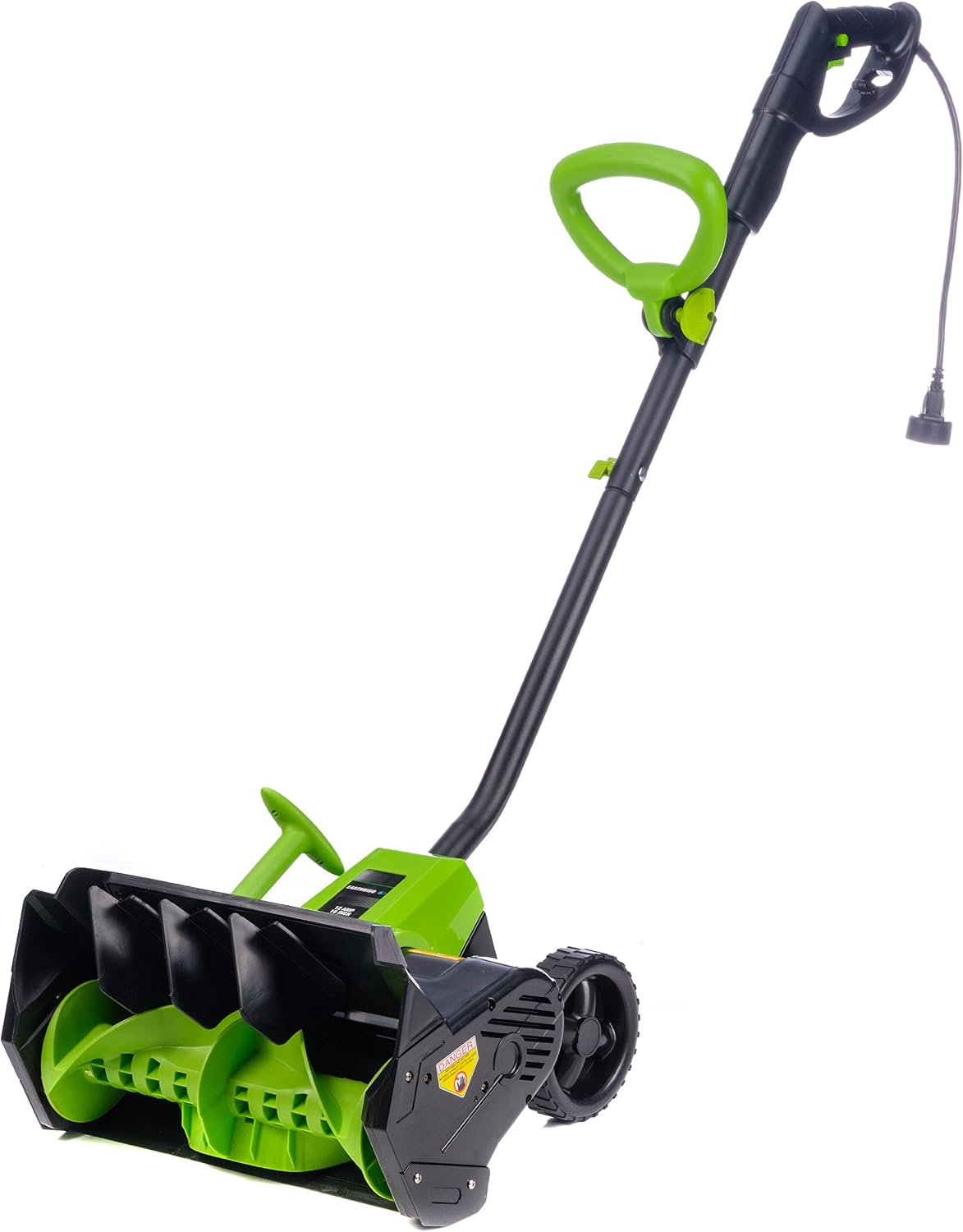 Earthwise SN70016 Electric Corded 12Amp Snow Shovel, 16″ Width, 430lbs/Minute